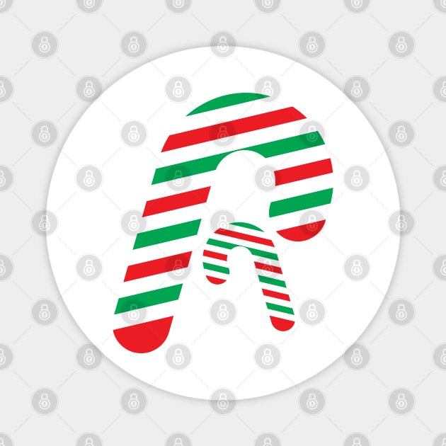 Christmas Candy Magnet by IconTees